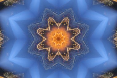 soyut renkli mandala arkaplan görüntüsü 