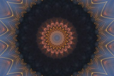 soyut renkli mandala arkaplan görüntüsü 