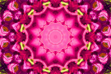 Renkli soyut arka plan. Fantezi mandala konsepti