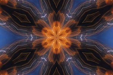 soyut renkli mandala arkaplan görüntüsü 