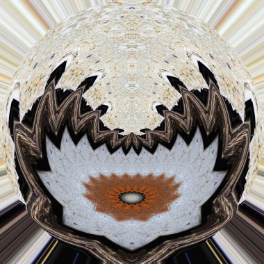 soyut kaleydoskopik şekil gizemli arkaplan 