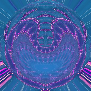 soyut renkli mandala arkaplan görüntüsü 