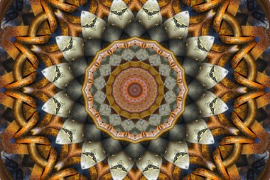 soyut renkli mandala arkaplan görüntüsü 