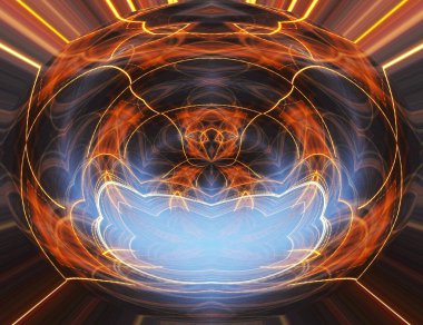 soyut renkli mandala arkaplan görüntüsü 