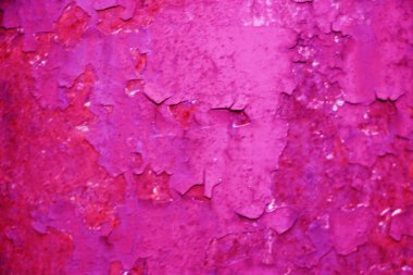 Paslanmış eski boyanmış doku arkaplanı.