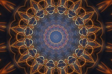 soyut renkli mandala arkaplan görüntüsü 