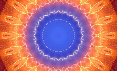 soyut renkli mandala arkaplan görüntüsü 