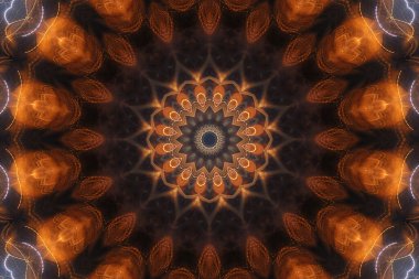 soyut renkli mandala arkaplan görüntüsü 