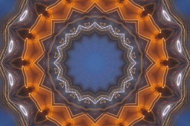 Renkli soyut arka plan. Fantezi mandala konsepti