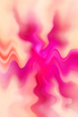 Renkli dalgalarda soyut arkaplan 