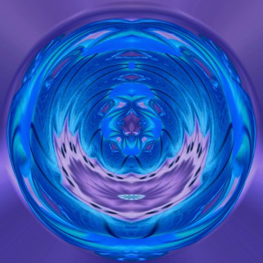 soyut kaleydoskopik şekil gizemli arkaplan 