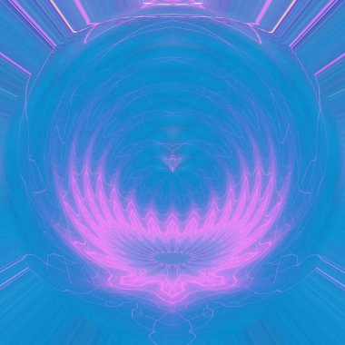 Renkli soyut arka plan. Fantezi mandala konsepti