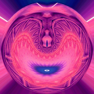 Renkli soyut arka plan. Fantezi mandala konsepti