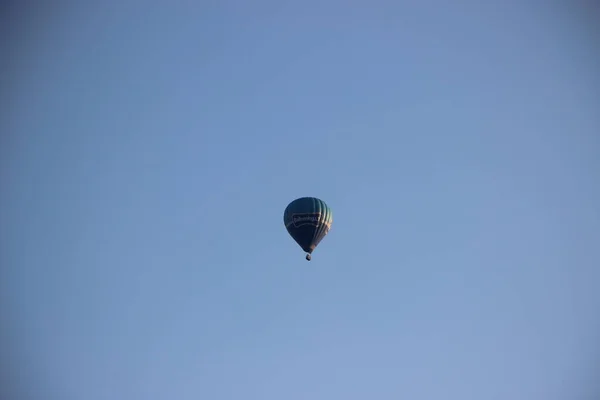 Balão Quente Vista Céu — Fotografia de Stock