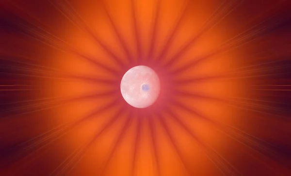 Абстрактный Красочный Фон Концепция Планеты Кругом — стоковое фото
