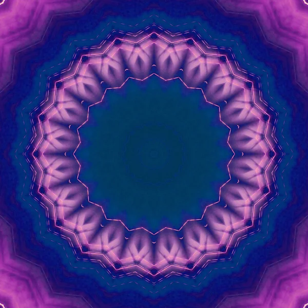 Abstracto Colorido Mandala Vista Fondo — Foto de Stock
