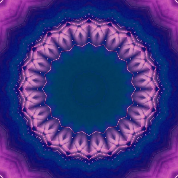 Abstrato Colorido Mandala Fundo Vista — Fotografia de Stock