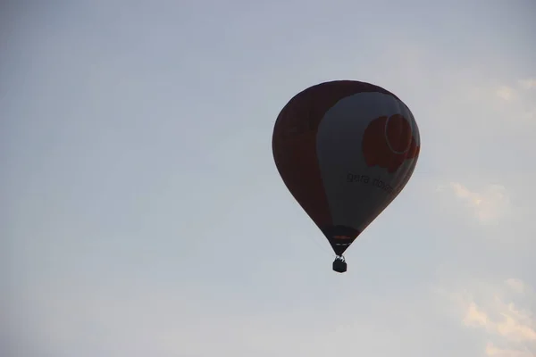 Vista Mongolfiera Nel Cielo — Foto Stock