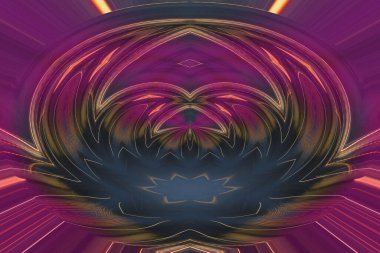 Renkli soyut arka plan. Fantezi mandala konsepti