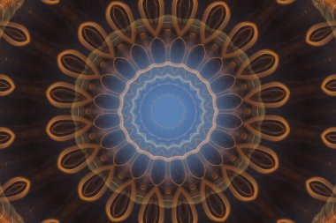 Renkli soyut arka plan. Fantezi mandala konsepti