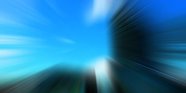 Blurred city background view, motion concept 