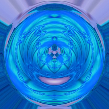 soyut kaleydoskopik şekil gizemli arkaplan 