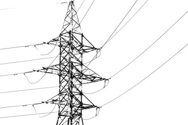 şehir kavramı, elektrik hattı arkaplan görüntüsü  