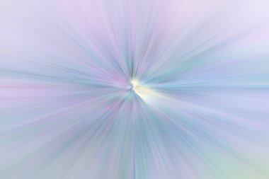 Dinamik ışık huzmeleri. Uzayda bir parlama perspektife giriyor