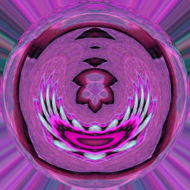 soyut kaleydoskopik şekil gizemli arkaplan 