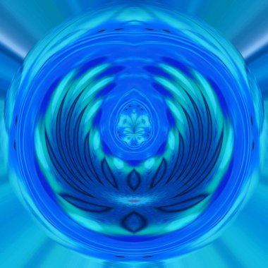 soyut kaleydoskopik şekil gizemli arkaplan 