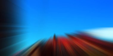 Blurred city background view, motion concept 