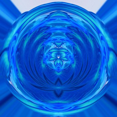 soyut kaleydoskopik şekil gizemli arkaplan 