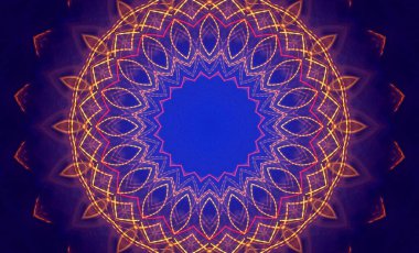 Renkli soyut arka plan. Fantezi mandala konsepti