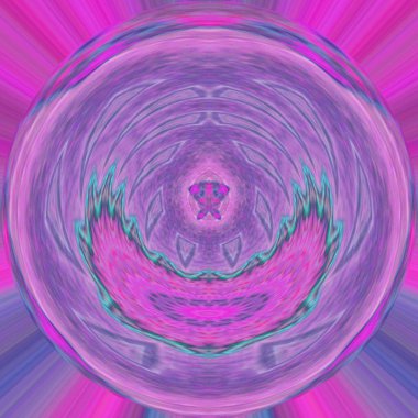 soyut kaleydoskopik şekil gizemli arkaplan 