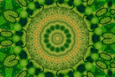 Renkli soyut arka plan. Fantezi mandala konsepti