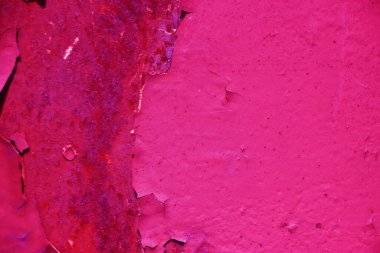 Paslanmış eski boyanmış doku arkaplanı.