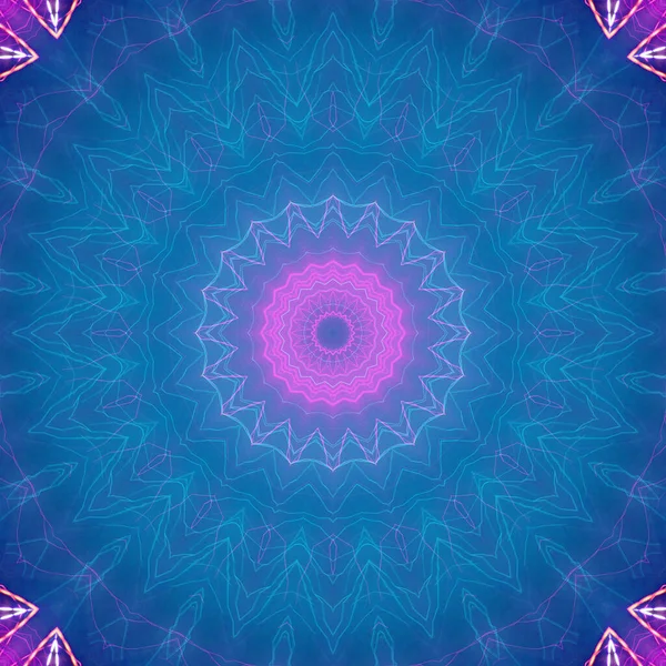 Colorful Abstract Background Fantasy Mandala Concept — Stock Photo, Image