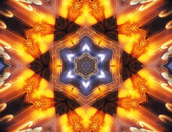 Renkli soyut arka plan. Fantezi mandala konsepti