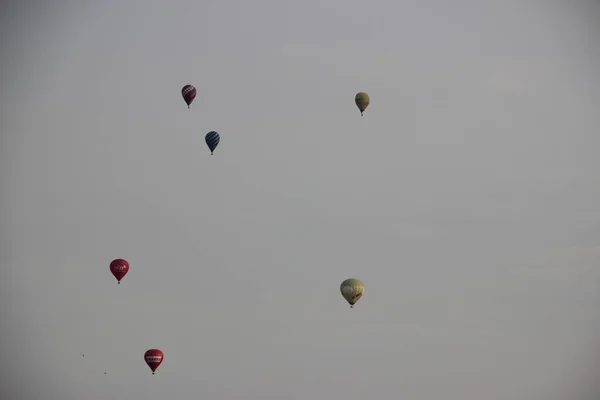 Heißluftballons Blick Den Himmel — Stockfoto