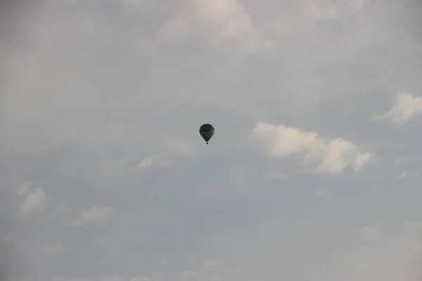 Heteluchtballon Zicht Lucht — Stockfoto