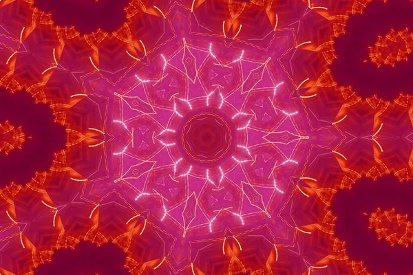 Барвистий Абстрактний Фон Концепція Фентезі Мандали — стокове фото