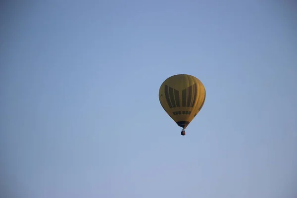 Hőlégballon Kilátás Égen — Stock Fotó