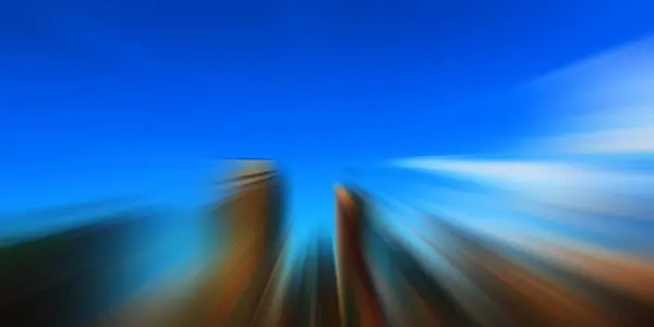 Blurred City Background View Motion Concept — Photo