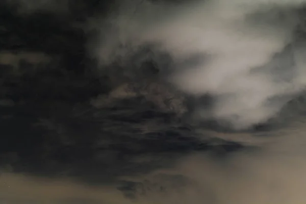 Vista Cielo Nuvoloso Scuro — Foto Stock