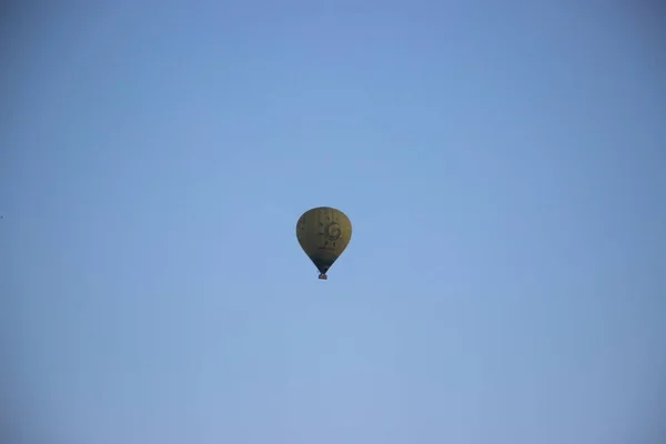 Hőlégballon Kilátás Égen — Stock Fotó