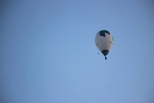 Balão Quente Vista Céu — Fotografia de Stock