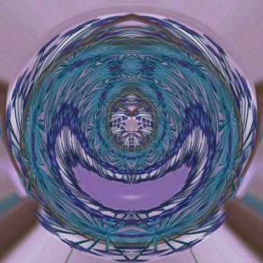 soyut kaleydoskopik şekil gizemli arkaplan 