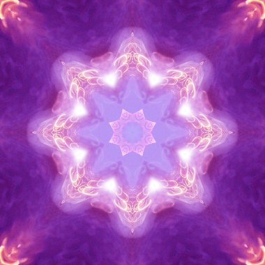 Renkli soyut arka plan. Fantezi mandala konsepti