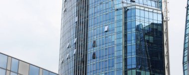 business city konsept arkaplan görüntüsü 