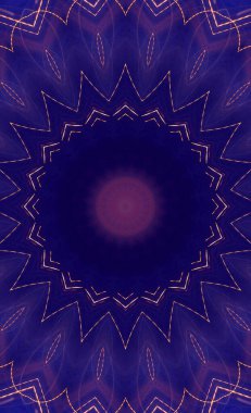 Renkli soyut arka plan. Fantezi mandala konsepti